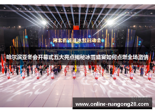 哈尔滨亚冬会开幕式五大亮点揭秘冰雪盛宴如何点燃全场激情